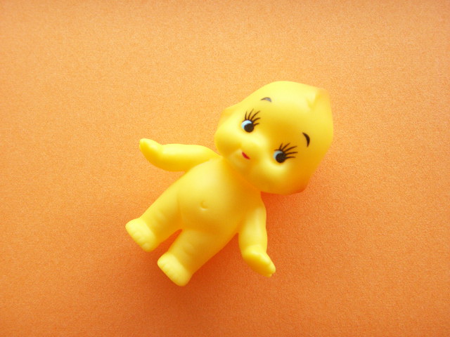 Kawaii Cute Small Kewpie Soft Doll Collection Yellow - Kawaii Shop Japan