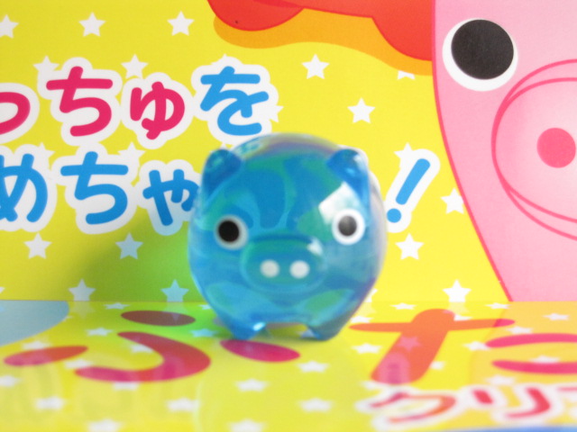 Cute Butachu Mini Piggy Acrylic Mascot Toy Takochu's Friend *Blue