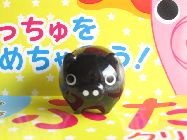 Cute Butachu Mini Piggy Acrylic Mascot Toy Takochu's Friend *Black