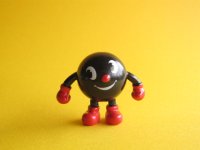 Kawaii Cute Nikyoro Mini Figure Mascot Toy *Black
