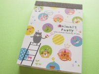 Kawaii Cute Mini Memo Pad Crux *Animal's Party (29371)