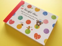 Kawaii Cute Mini Memo Pad Crux *Heartful Bear (28834)