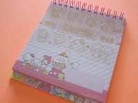 Kawaii Cute Spiral Medium Memo Pad & Envelopes Set Sanrio Original *Sanrio Characters (44478-2) 