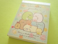 Kawaii Cute Mini Memo Pad Sumikkogurashi San-x *しろくまのてづくりぬいぐるみ (MW44901-2）