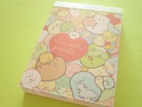Kawaii Cute Mini Memo Pad Sumikkogurashi San-x *しろくまのてづくりぬいぐるみ (MW44901-4）