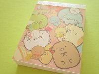 Kawaii Cute Mini Memo Pad Sumikkogurashi San-x *しろくまのてづくりぬいぐるみ (MW44901-3）