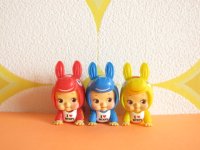 Kawaii Cute Kewpie x Rody Tiny Dolls Set *Blue, Red & Yellow Crawl 