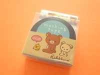 Kawaii Cute Mini Masking Tape/Deco Tape Sticker San-x *Rilakkuma (SE37402)