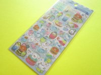 Kawaii Cute Sticker Sheet San-x Mamegoma *Mamegoma Cafe (SE38002)