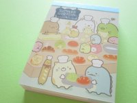 Kawaii Cute Mini Memo Pad Sumikkogurashi San-x *すみっこパンきょうしつ (MW51901-1）