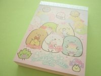 Kawaii Cute Mini Memo Pad Sumikkogurashi San-x *Tapioca Park (MW64601-4)