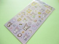 Kawaii Cute Stickers Sheet Sanrio *Kuromi (Stuffed Toy)