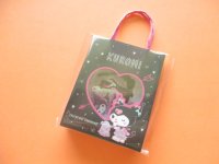 Kawaii Cute  Mini Paper Bagged Sticker Flakes Sack Sanrio original *Kuromi (95035-1)