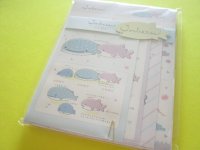 Kawaii Cute Regular Letter Set Jinbesan San-x *Jinbesan & Samesan (LH72801)