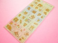 Kawaii Cute Sticker Sheet Rilakkuma San-x *Rilakkuma, by your side. (SE50702)