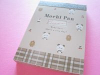 Kawaii Cute Mini Memo Pad Mochi Mochi Panda Kamio Japan *Mocha Cherry (41438)