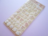 Kawaii Cute Puffy Stickers Sheet Rilakkuma San-x *Let's make a cute plushie together! (SE51501)