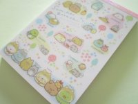 Kawaii Cute Large Memo Pad Sumikkogurashi San-x *Playing with a puppy (MH08202)