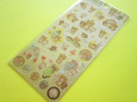 Kawaii Cute Sticker Sheet Rilakkuma San-x *Yum Yum Sweets? Amusement Park (SE54201)