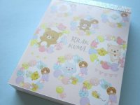 Kawaii Cute Mini Memo Pad Rilakkuma San-x *Happy Smile For You (MH12401-2)