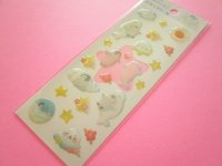 Kawaii Cute Drop Stickers Sheet 吉田麻乃 (Asano Yoshida) Clothes Pin *アザラシのゆめみごこち (US-16174)