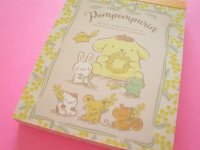 Kawaii Cute Mini  Memo Pad Sanrio *POMPOMPURIN (Mimosa Wreath)