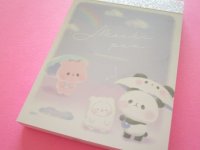 Kawaii Cute Mini Memo Pad Mochi Mochi Panda Kamio Japan *Rainy Day (213781)