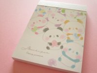 Kawaii Cute Mini Memo Pad Mochi Mochi Panda Kamio Japan *Colorful (215615)