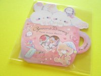 Kawaii Cute Sticker Flakes Sack Q-LiA *Oyasumi Bunny (81048)