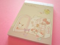 Kawaii Cute Hello Kitty 50th Anniversary Mini Memo Pad Sanrio Characters CUTE MODEL *Miniature Garden Room (303560)