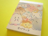 Kawaii Cute Mini Memo Pad Obakenu 3rd Anniversary  Crux *ムギュムギュ (118602）