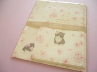 Kawaii Cute Cherry blossom Letter Set Kyowa *Ohanami Animals (42-184 Cat)
