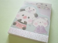 Kawaii Cute Die-Cut Mini Memo Pad Mochi Mochi Panda Kamio Japan *Baby (218657)