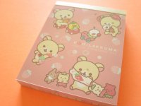 Kawaii Cute Mini Memo Pad Korilakkuma San-x *Full of Strawberry Day (MH18501-1)