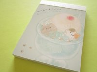Kawaii Cute Mini Memo Pad Mogu♡nyan Kamio Japan *Cream Soda (219564)