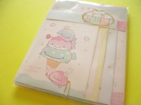 Kawaii Cute Regular Letter Set Jinbesan San-x *Jinbesan & Icekurage (LH80701)