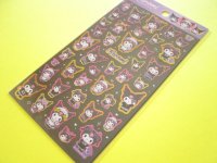 Kawaii Cute Stickers Sheet Kuromi Sanrio *Kuromi Collection Design (410773)