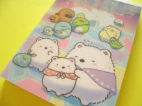 Kawaii Cute Large Memo Pad Sumikkogurashi San-x *Home of Shirokuma (MH21201)