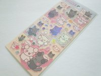 Kawaii Cute Stickers Sheet Cheer Cheer Lambs San-x *Cheer Cheer Lambs Debut (SE66102)