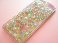 Kawaii Cute うるちゅる Pop Stickers Sheet Crux *Fruit (130569)