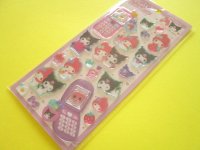 Kawaii Cute 平成はっぴーフォン Stickers Sheet Crux *My Melody & Kuromi (131317)