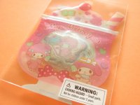 Kawaii Cute Summer Sticker Flakes Sack in Zipper Bag Sanrio Original *My Melody (17623-1)