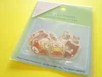 Kawaii Cute Cheerful Collect Sticker Flakes Sack Tama and Friends ×Sanrio Characters Crux *Blue (130081)