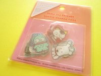 Kawaii Cute Cheerful Collect Sticker Flakes Sack Tama and Friends ×Sanrio Characters Crux *Pink (130080)