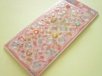 Kawaii Cute Jewel Petit Drop Stickers Sheet KAMIO JAPAN *Happy March (227464)