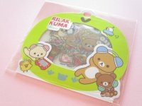  Kawaii Cute Crear Seal Bits Sticker Flakes Sack San-x *Gaming Rilakkuma (SE67802)