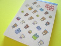 Kawaii Cute Large Memo Pad Rilakkuma San-x *Gaming Rilakkuma (MH27301)