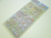 Kawaii Cute Drop Stickers Sheet Sumikkogurashi San-x *Penguin Lagoon (SE67902)