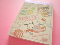 Kawaii Cute Mini Memo Pad Sanrio Characters Crux *Rainy Sky (306646）