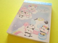 Kawaii Cute Mini Memo Pad Mochi Mochi Panda Kamio Japan *Mochi Pan Town (228198)